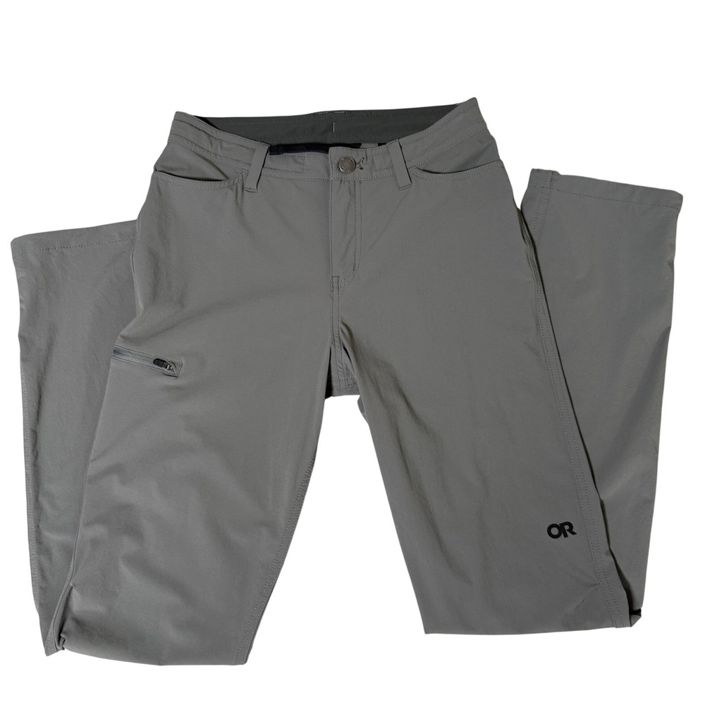 Outdoor Research Ferrosi Hiking Pants Womens 0 Gray Technical Trekking Climbing